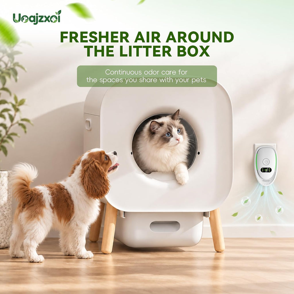 Cat Litter Deodorizer & Pet Odor Eliminator, 3 Pack Air Purifiers for Home