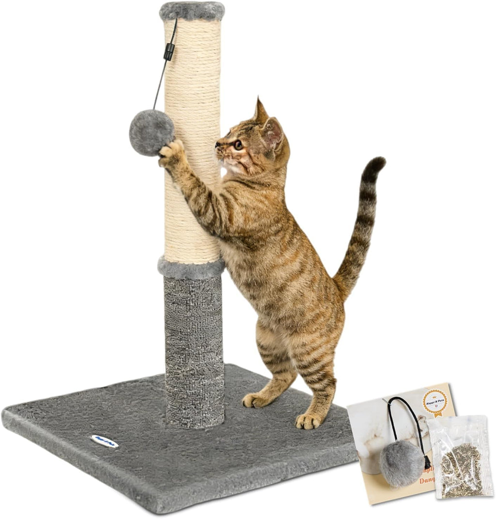 Cat Scratching Post, Cat Scratchers For Indoor Cats With Toys