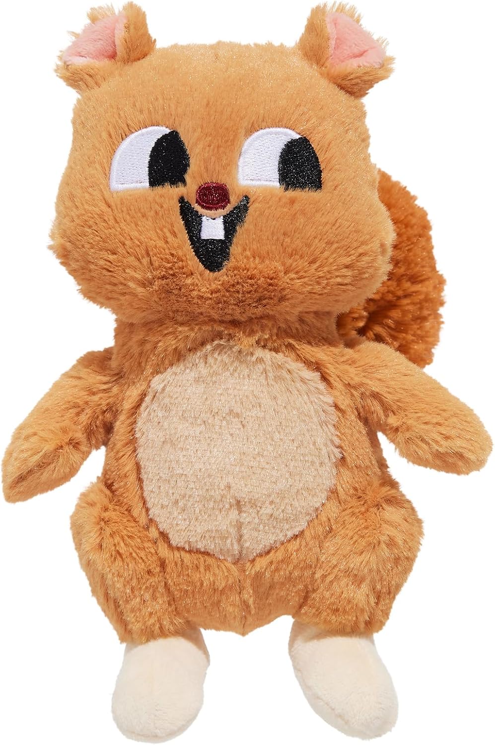 BarkBox Monsieur Acorn 2-in-1 Interactive Plush Dog Toy