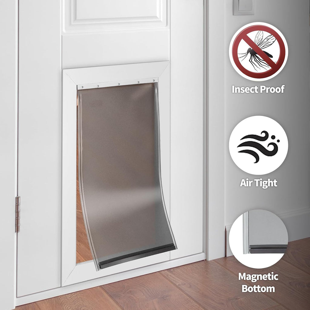 AMZOO Large Replacement Dog Door Flap PetSafe 16 7/8” x 10 1/8” PAC11-11039