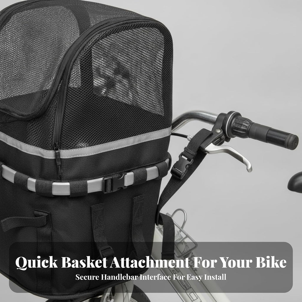 kowaku Easy to Install Pet Carrier Basket Cover