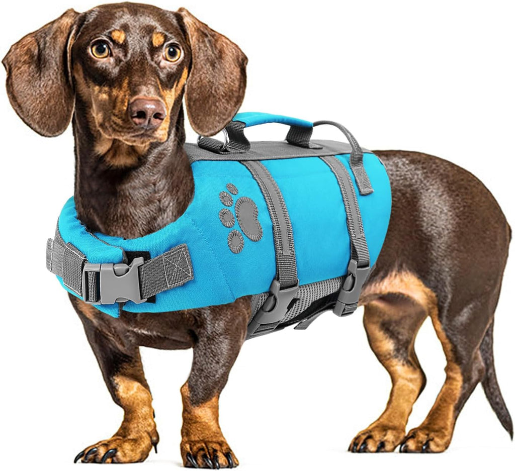 XS Dog Life Jacket, Puppy Life Vest for Swimming, Cat Swim Vest
