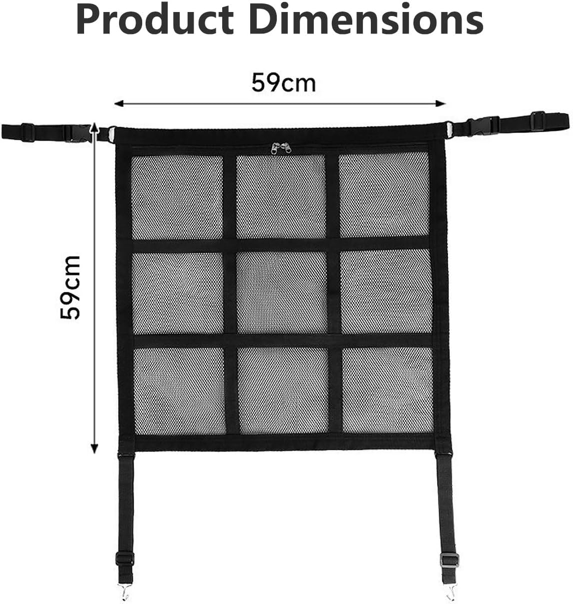 Dog Barrier for Ford F150 SuperCrew Cab 2015-2024 Pet Travel Net