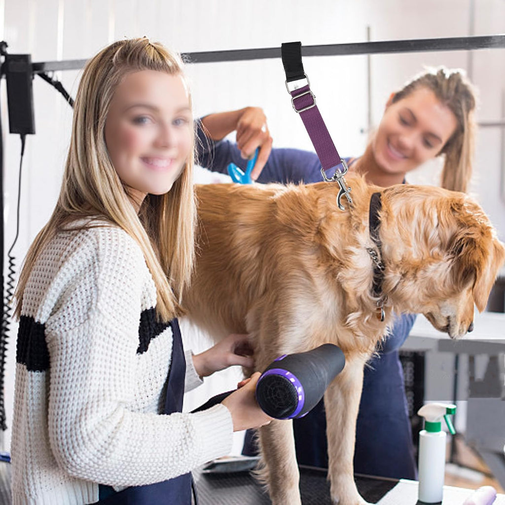 Pet Dog Grooming Arm Accessories - Dogs Loop Pets Grooming Loops Extension Straps 2 PCS Adjustable Secure and Stable Loo