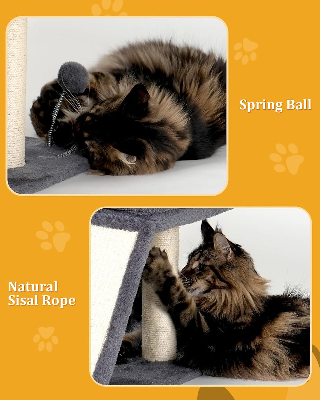 Cat Tree for Large Cats, 20x16.5 Perch Bed for Adult Senior Cats