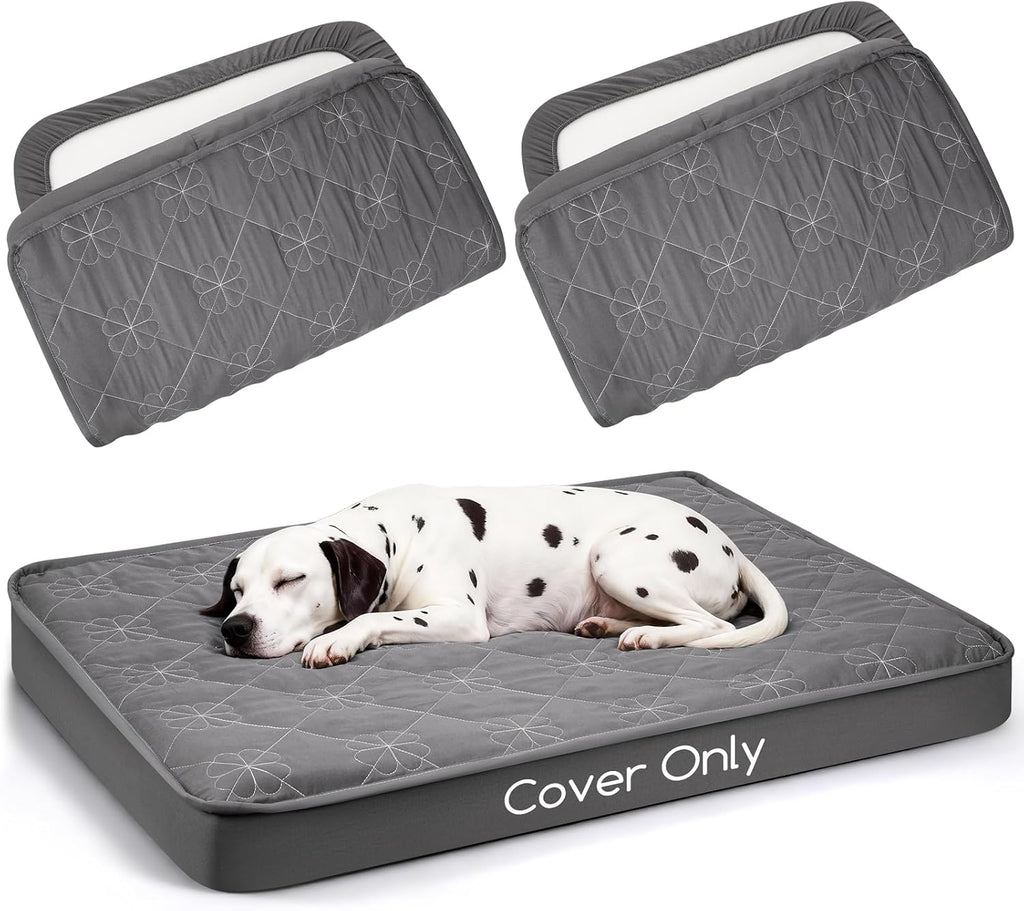 Dog Bed Cover with Waterproof TPU Backing,36" x 27",Cover Only