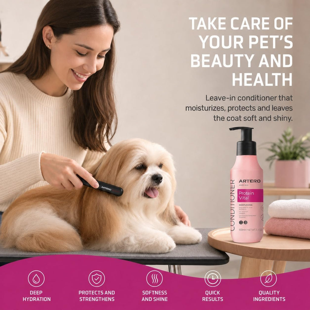 Artero Protein Vital Dog Conditioner with Silk Protein 3.4 fl oz (100 ml)