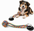 Rocfish Dog Rope Toys for Aggressive Chewers, Strong Suction Base