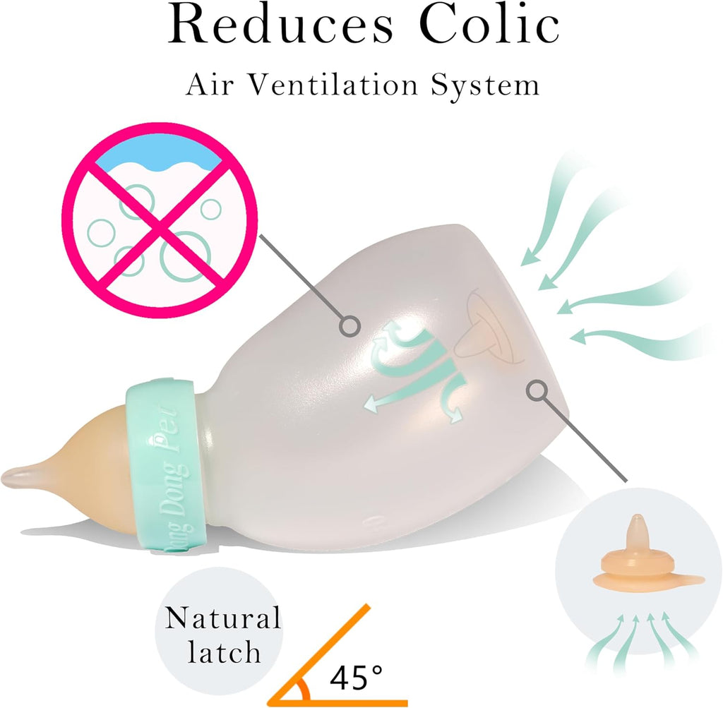 Kittens Feeder Bottle,Silicone Feeding Nipple and Syringes
