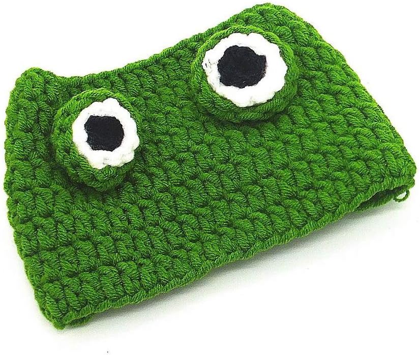 Adorable Funny Cartoon Frog Woven Pet Puppy Cat Hat Headwear