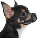 Dog Muzzle, Soft Mesh Muzzles for Small Dogs Biting | Black, XXS