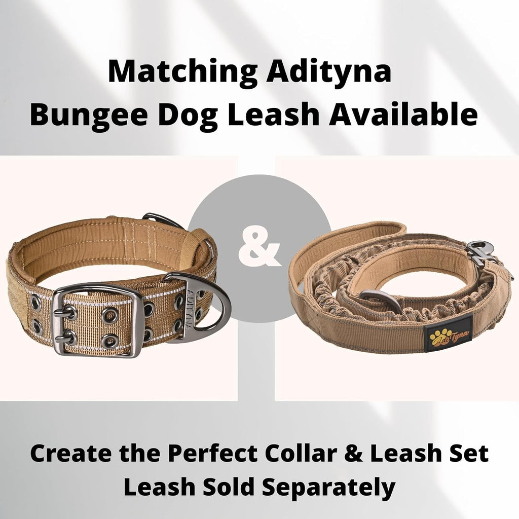 Heavy Duty Dog Collar for Large Dogs with Traffic Handle