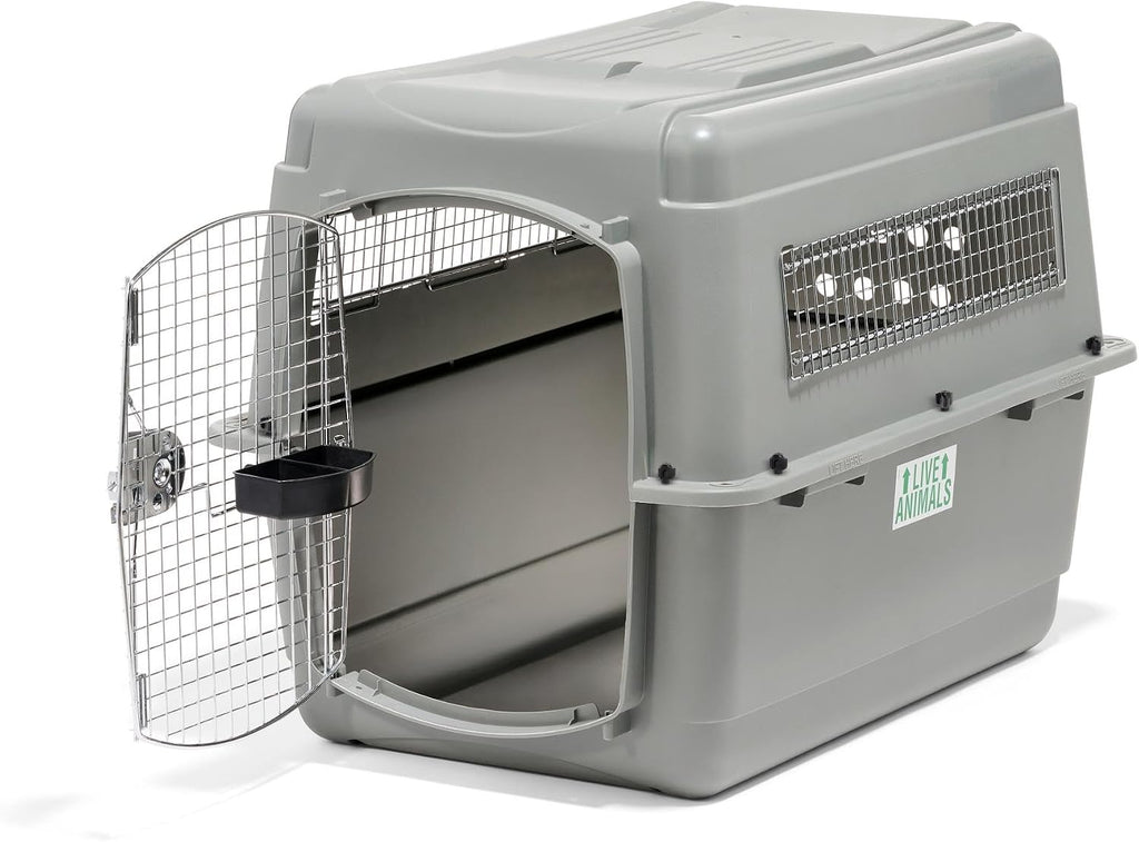Petmate Sky Kennel for Air Travel, 28in Dog Crate for Pets 15 to 30lbs