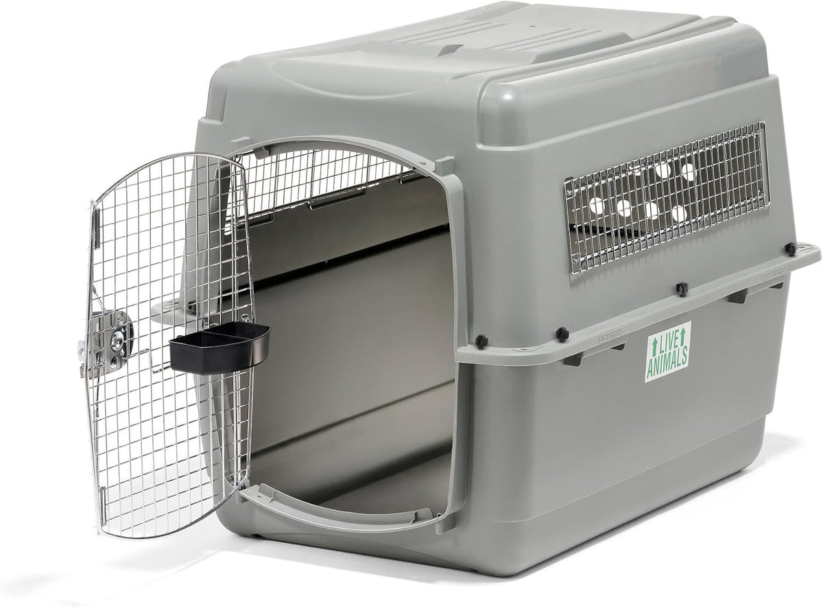 Petmate Sky Kennel for Air Travel, 28in Dog Crate for Pets 15 to 30lbs