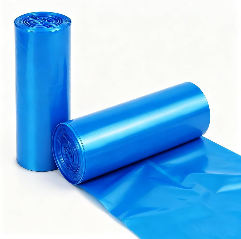 4 Rolls Cat Litter Refill Bags Compatible with Genie Easy Roll Litter Bin