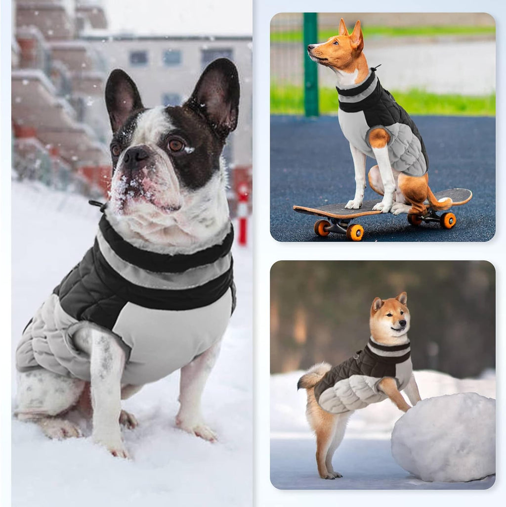 Dog Jackets For Large Dogs, Warm Dog Winter Coat With Harness, XXL