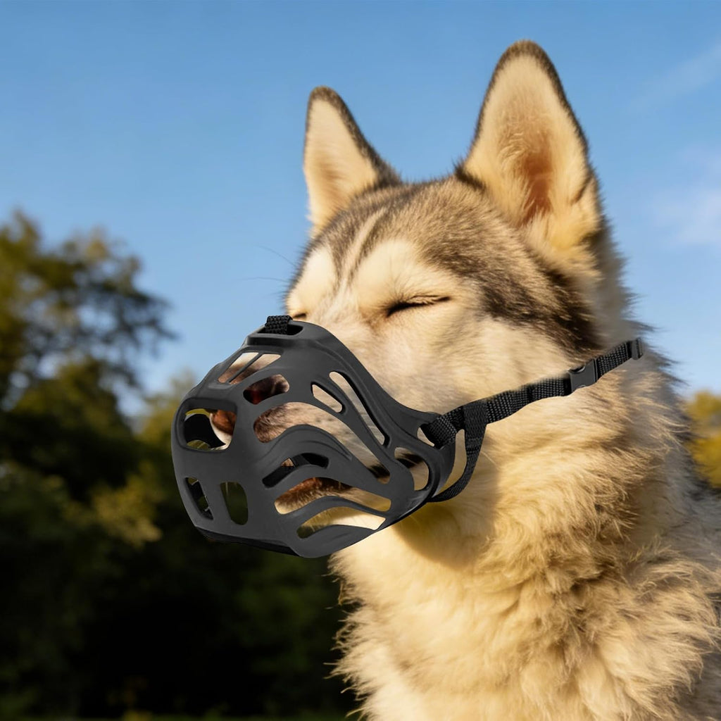 Dog Muzzle Size 7 for Small Medium Large Dogs Anti-Bite