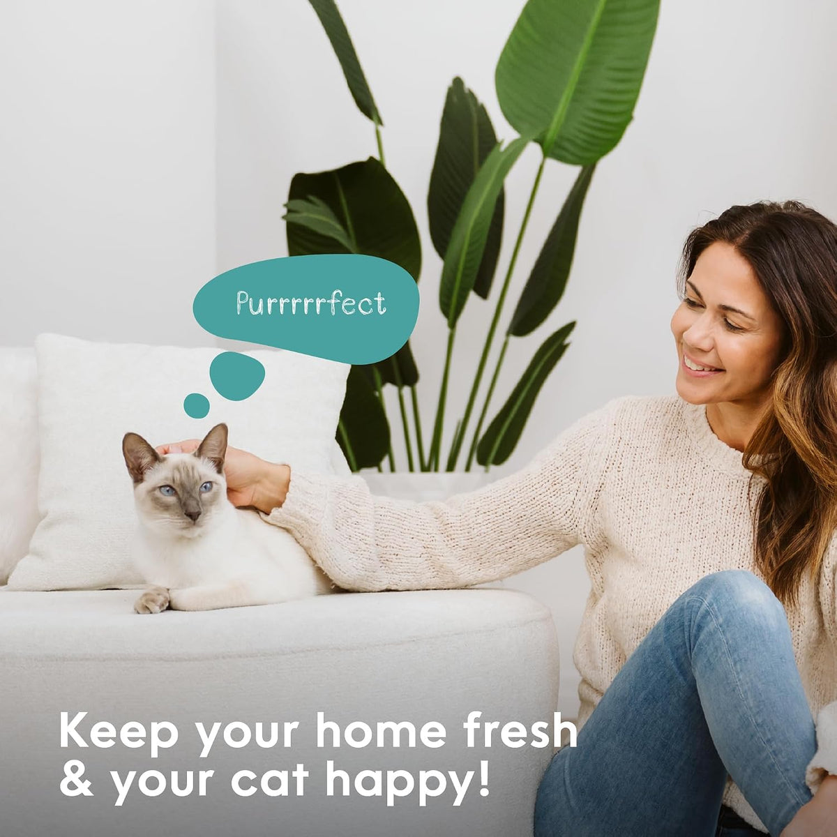 Litter Genie Easy Roll Refill, 24 Bags, Long Lasting Cat Litter Bags Refill
