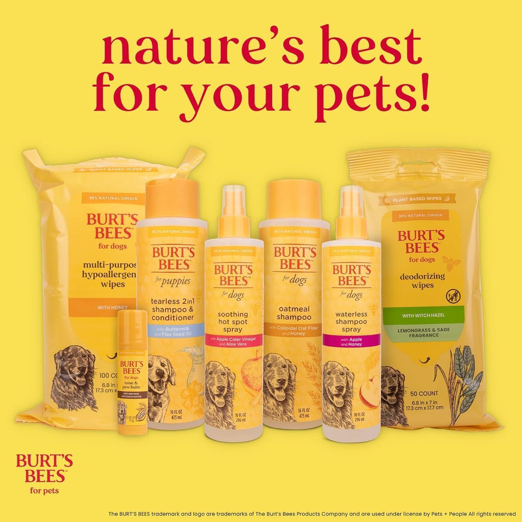 Burt's Bees for Pets Cat Dander Reducing Spray, Oat & Honey, 10 Fl Oz
