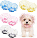 Lndip 8 Pcs Adjustable Dog Face net Breathable Anti Scavenging Mesh Muzzle