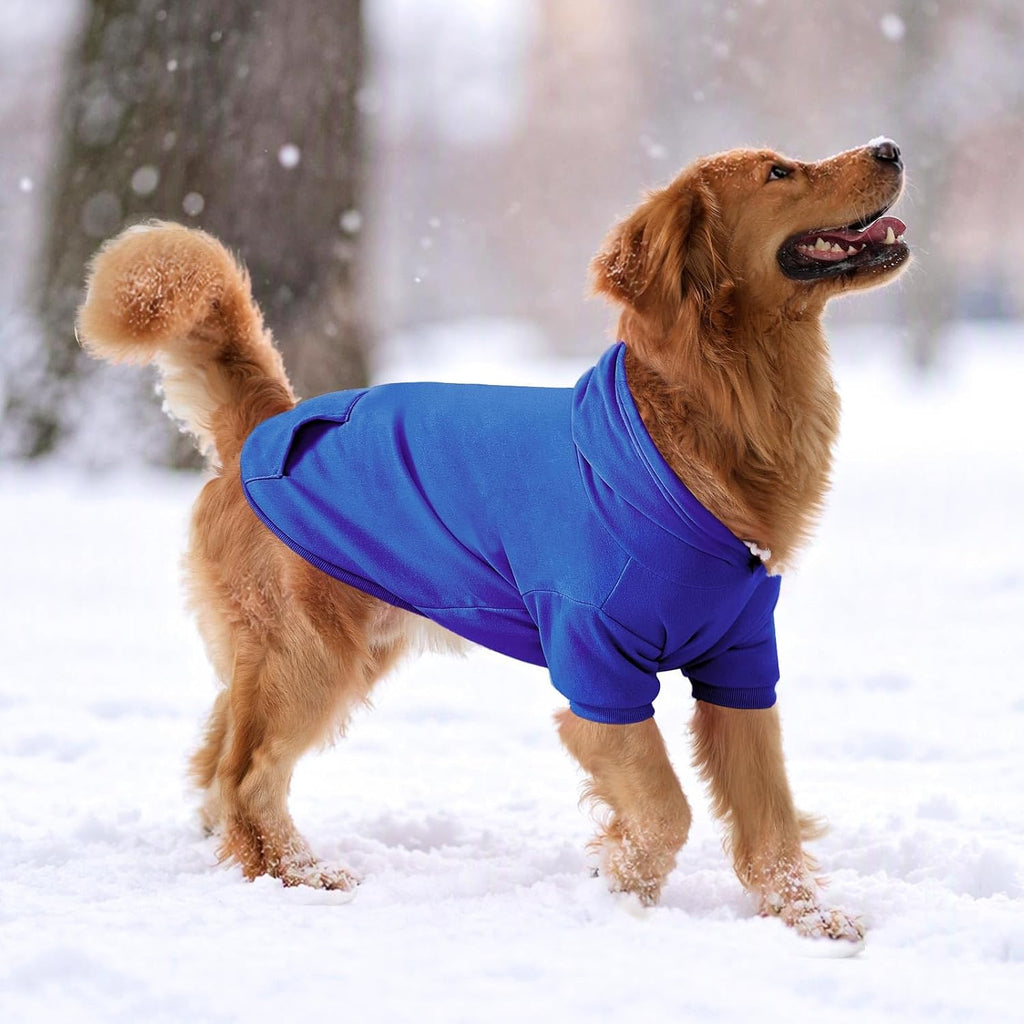 2 Pack Dog Sweaters for Large Dogs, Dog Hoodie Clothes Apparel Sweatshirt