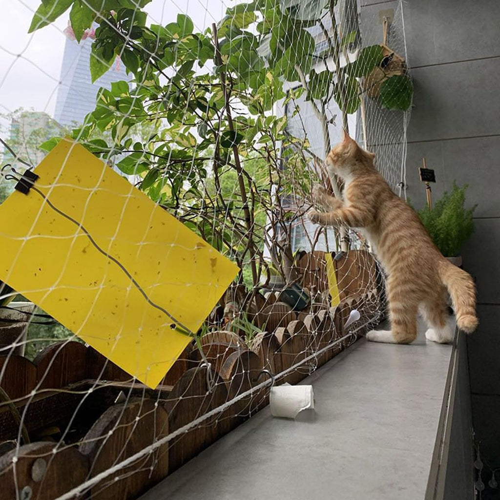 Cat Netting Balcony Anti-Fall Fence Net Small Patio for Balcony High Strength Safety Pet Netting