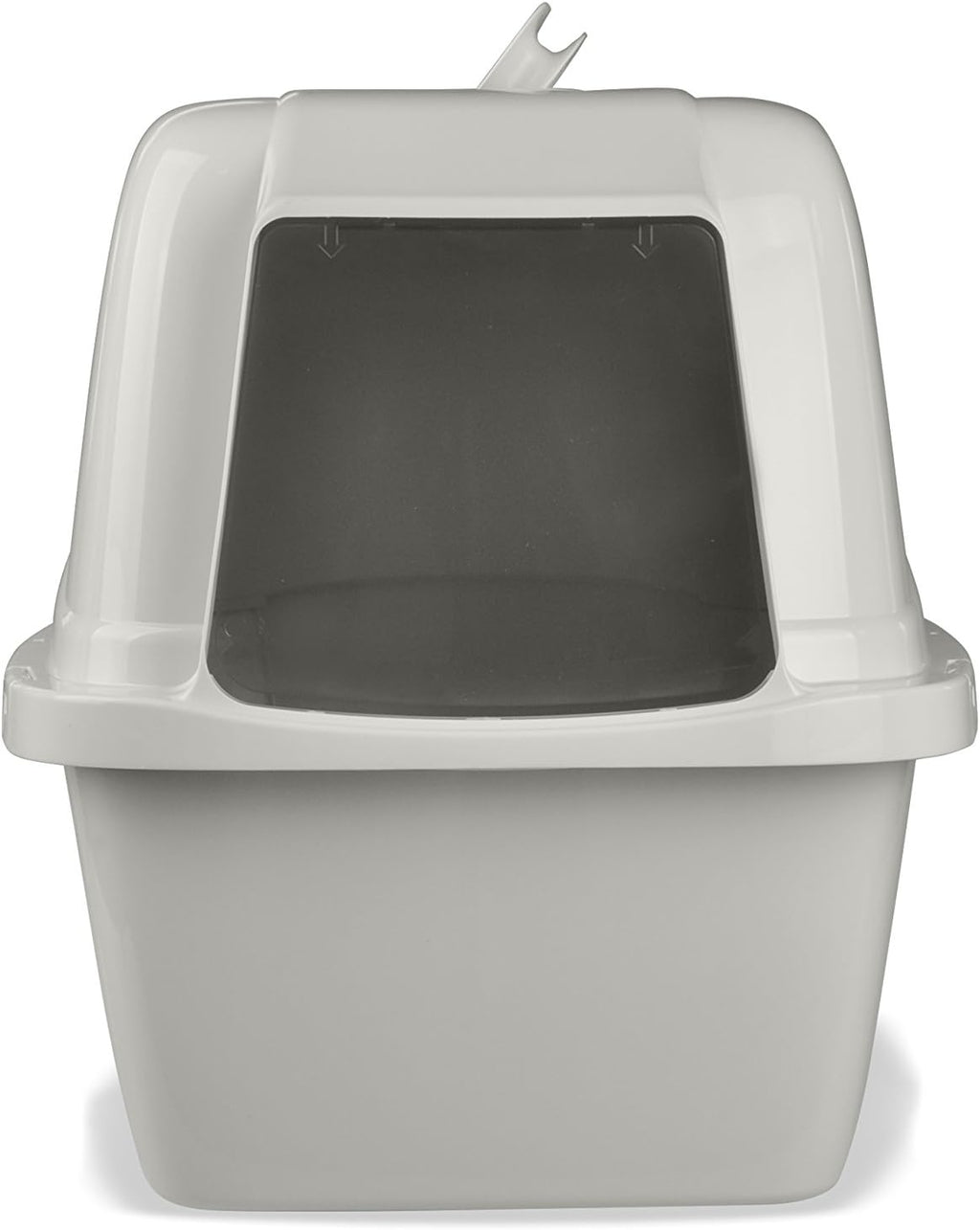 Van Ness Pets Odor Control Large Enclosed Cat Litter Box, Hooded, Pearl, CP6