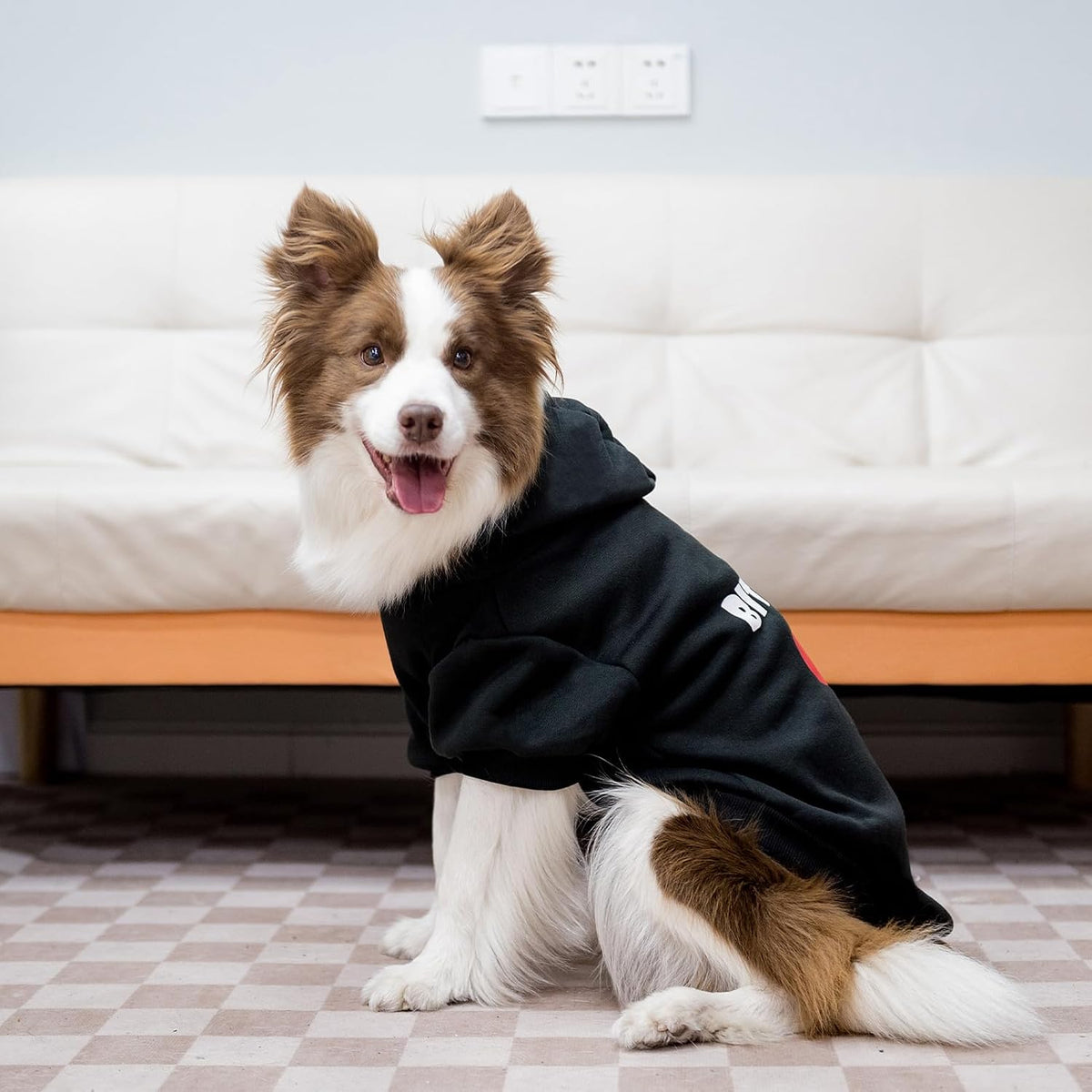 Dog Hoodies for Small Medium Large Dogs,Black L
