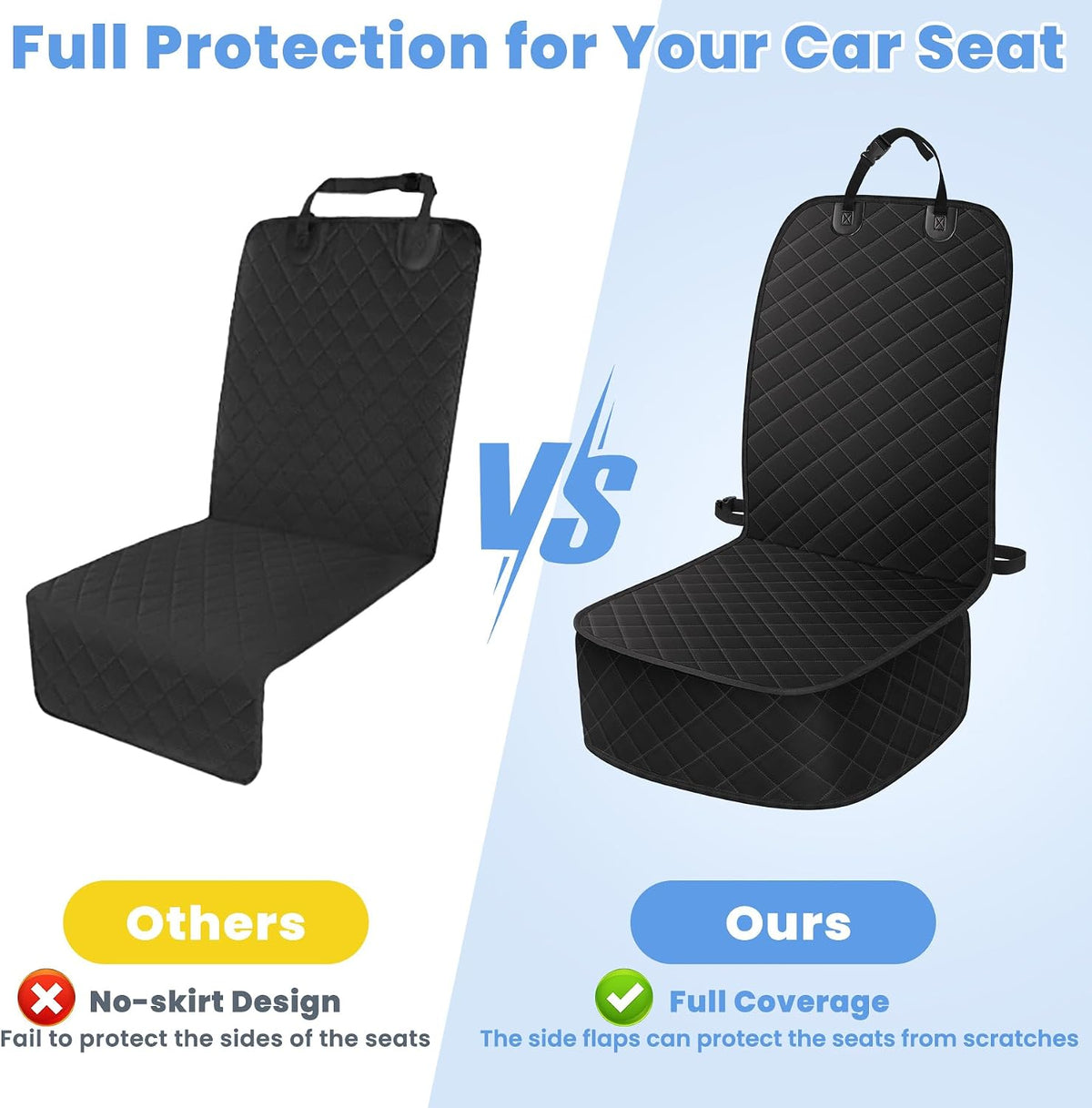 Dog Car Seat Covers, Waterproof Front Seat Cover