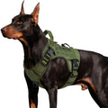WINGOIN Tactical Dog Harness for Large Dogs,No Pull Heavy Duty Dog Harness