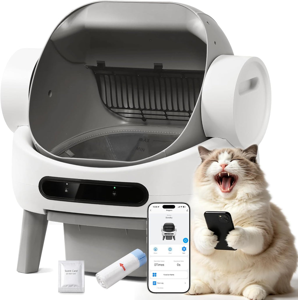 Self Cleaning Litter Box, Automatic Litter Box for Multiple Cats