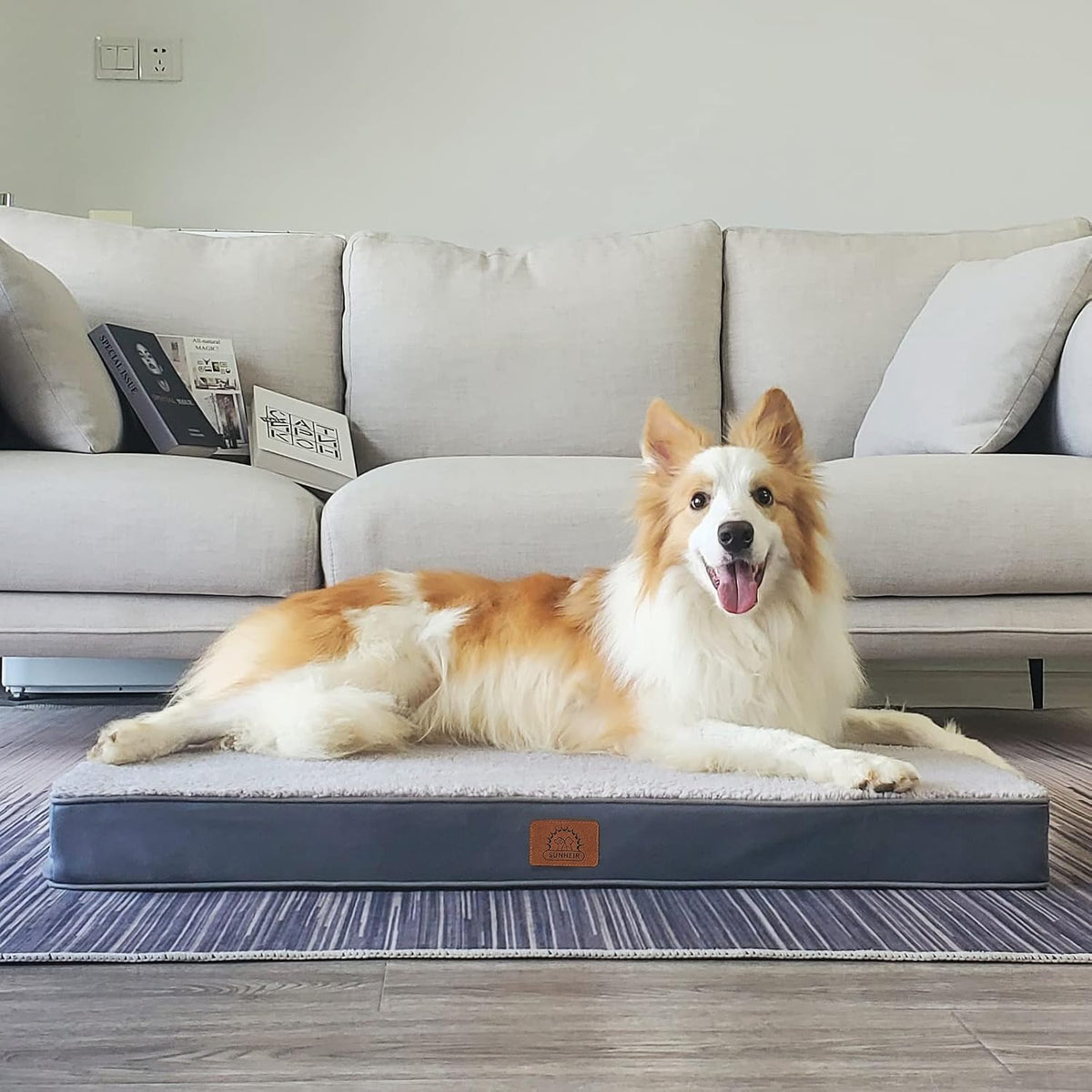 Waterproof Dog Bed Covers Replacement Washable, Pet Bed Cover Only