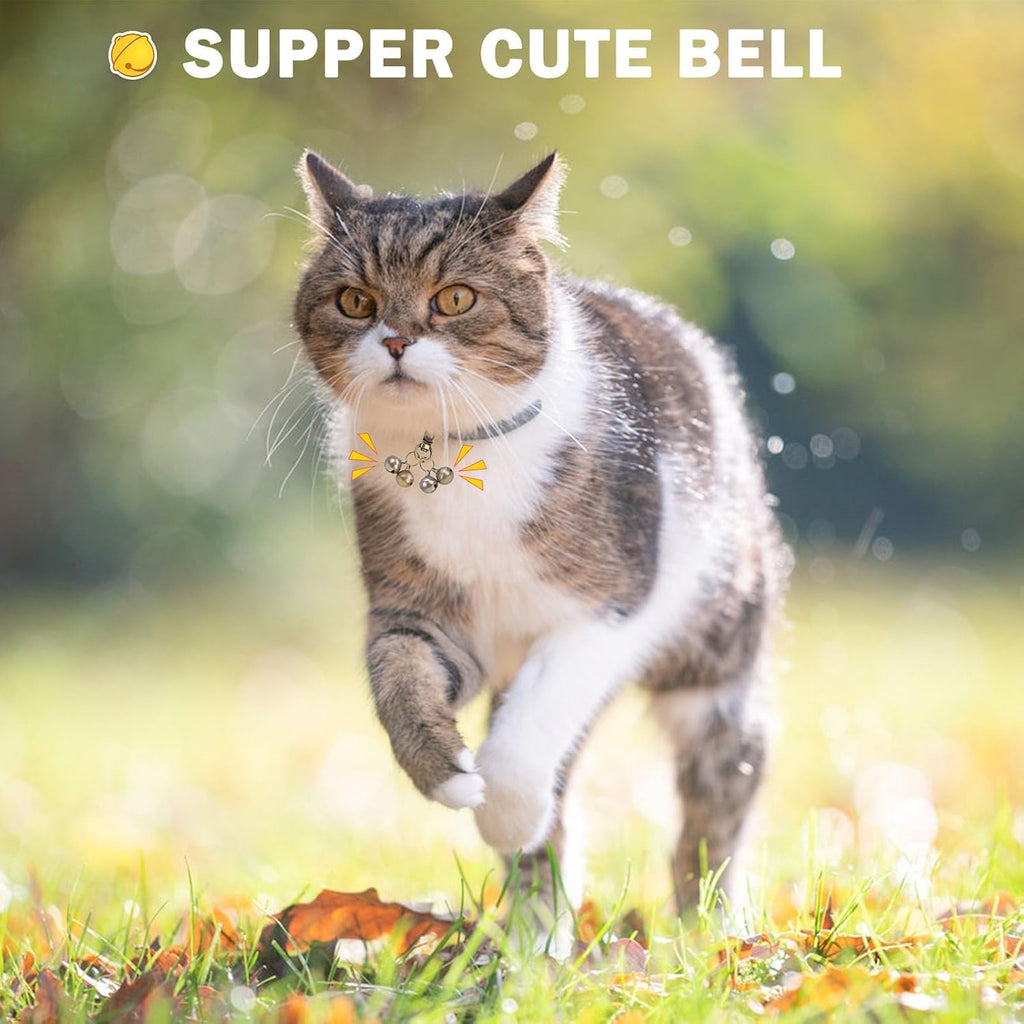 Bells for Dog Collars - 2 Pack Pet Hanging Ring Bell Accessories for Dog & Cat, Pet Pendant Collar Charm with Heavy Duty