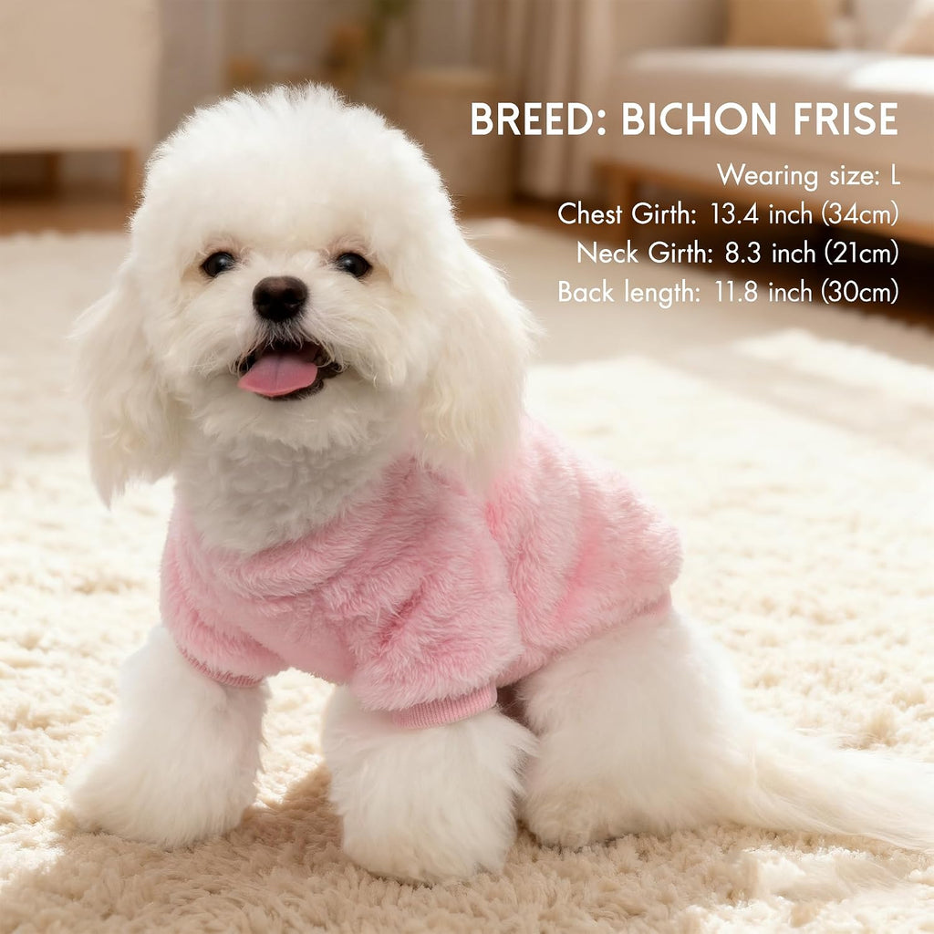 3 Pack Dog Sweater Clothes for Small Dogs Girls Boys Christmas