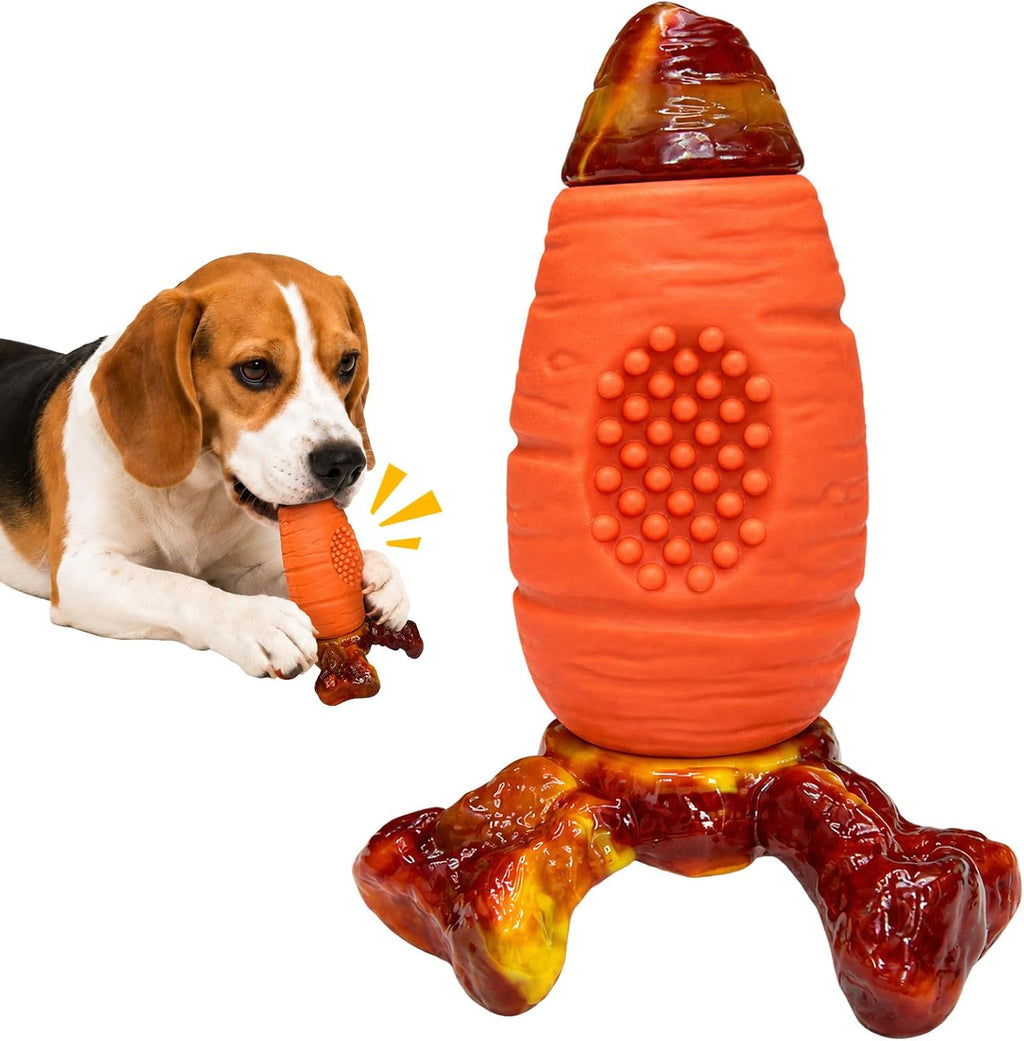 Tough Dog Toys for Aggressive Chewers, Squeaky Durable Dog Chew Toy