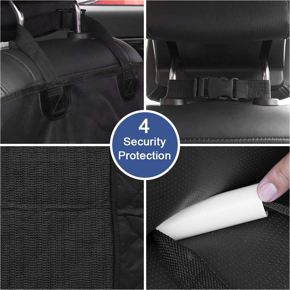 HONEST OUTFITTERS Dog Car Seat Cover, Pet Front Cover for Cars, Trucks, and Suv's - Waterproof & Nonslip Dog Seat Cover,(Front Seat)