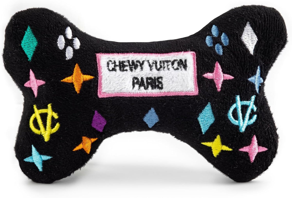 Haute Diggity Dog Chewy Vuiton Handbag Plush Dog Toy, Designer Parody Toy
