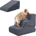 Dog Ramp for Bed, 16.5" H Dog Stairs for High Bed