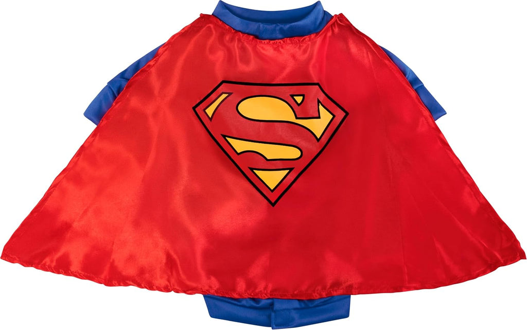 DC Comics Superheroes: Superman Pet Costume for For Dogs or Cats by Rubies, Medium