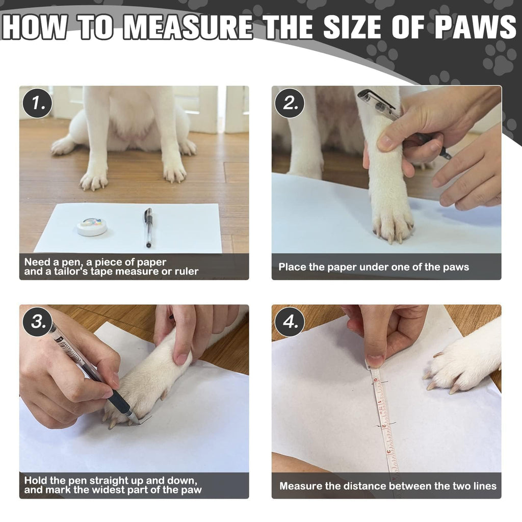 EXPAWLORER Anti Slip Dog Socks to Prevent Licking Paws for Hot Pavement