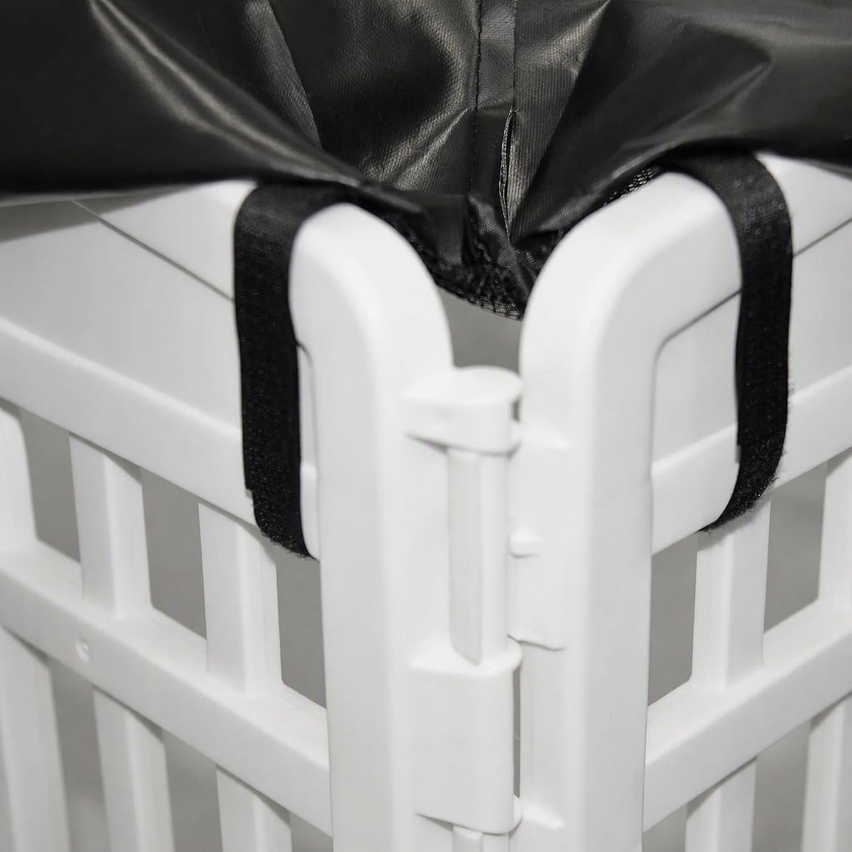 Playpen Top Cover for 36'' Width 4 Panel Pen, Black Paw