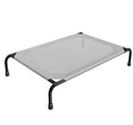 Simple Trending Raised Dog Bed for Large Dogs, Waterproof XL Dog Cot, Grey