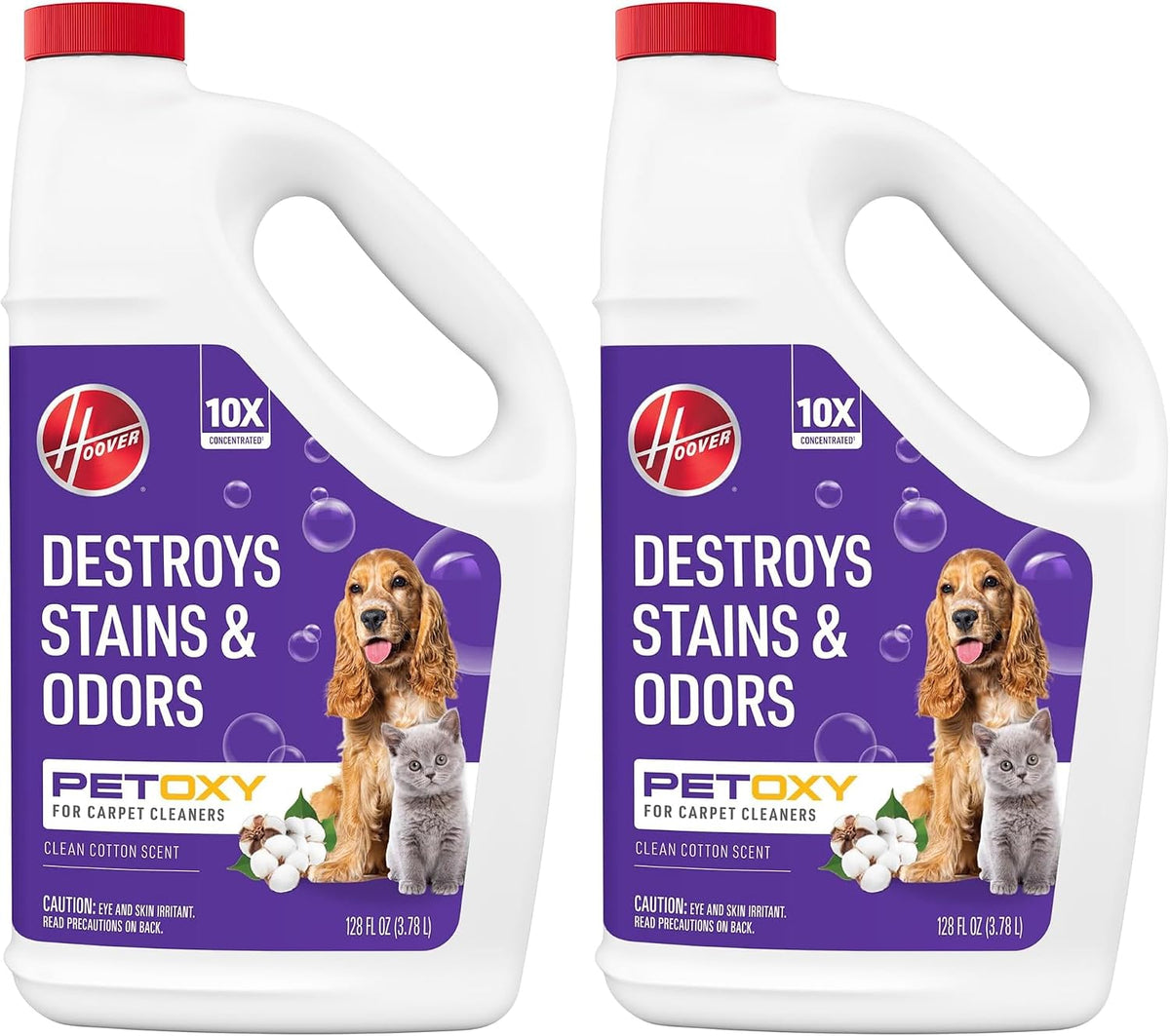 Hoover Oxy Pet Carpet Cleaner Solution, 50 oz., Ocean Breeze Scent