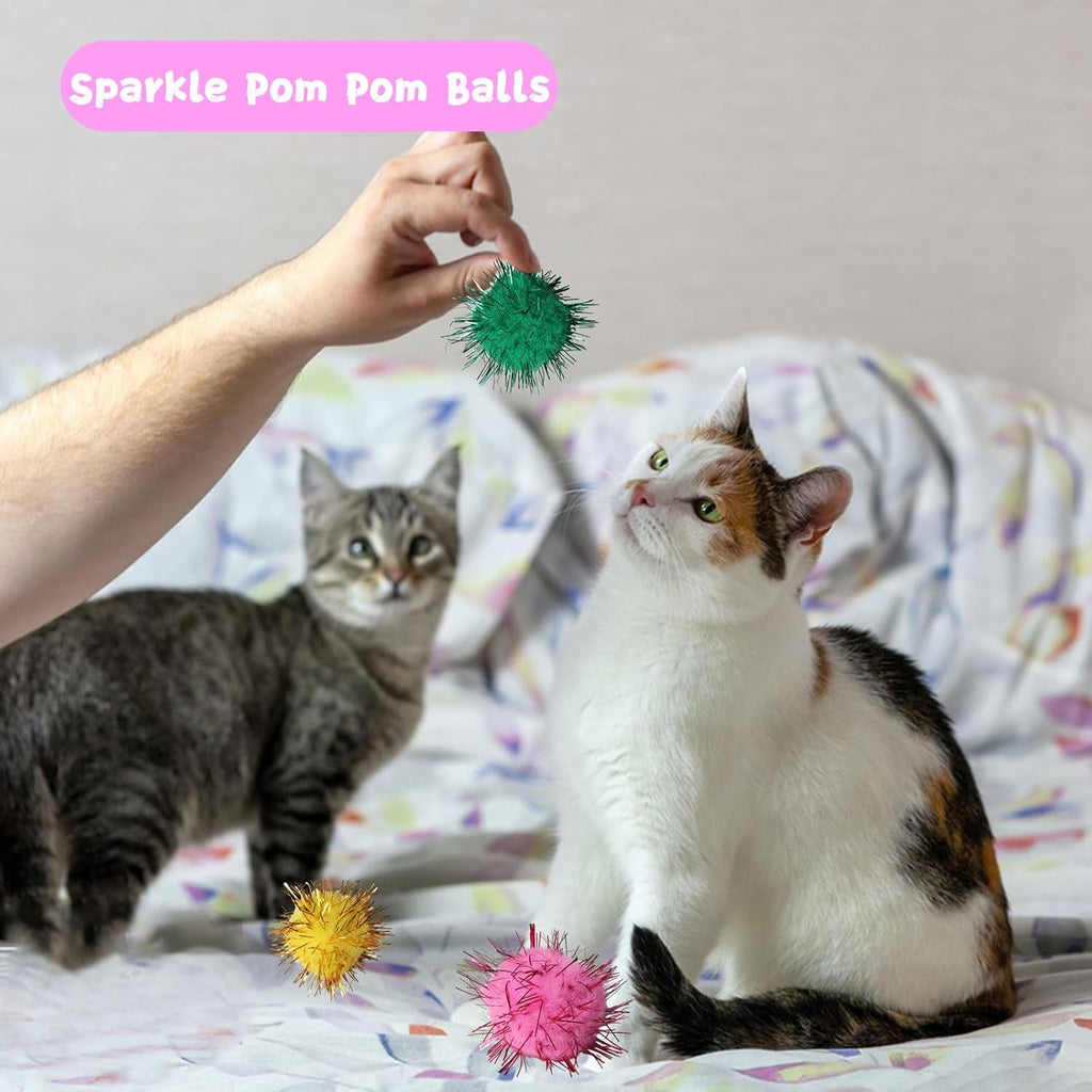 Cat Toys for Indoor Cats 40 PCS Kitten Toys