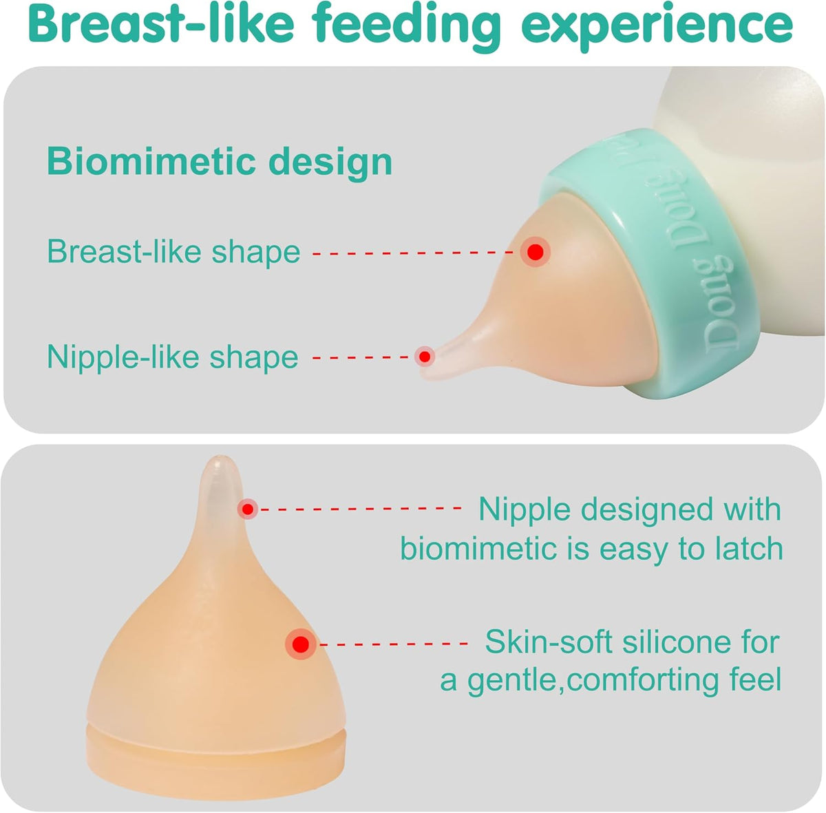 Kittens Feeder Bottle,Silicone Feeding Nipple and Syringes