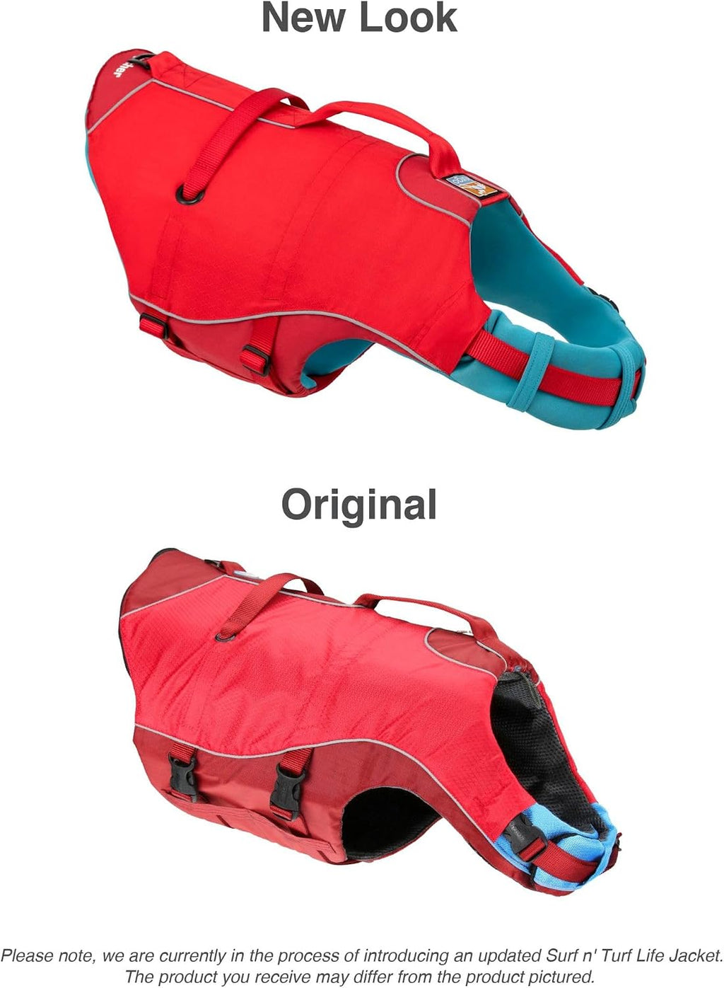 Kurgo Surf n' Turf Life Jacket, Chili Red, Medium