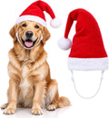 Sibba Large Dog Santa Hat, Adjustable Pet Dog Christmas Hat
