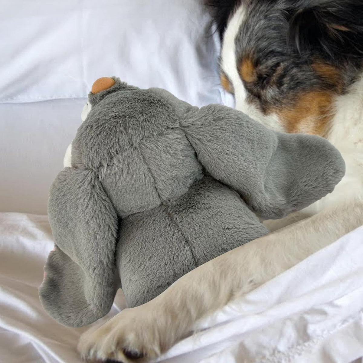 Snuggle Rabbit Heartbeat Stuffed Toy, Puppy Plush