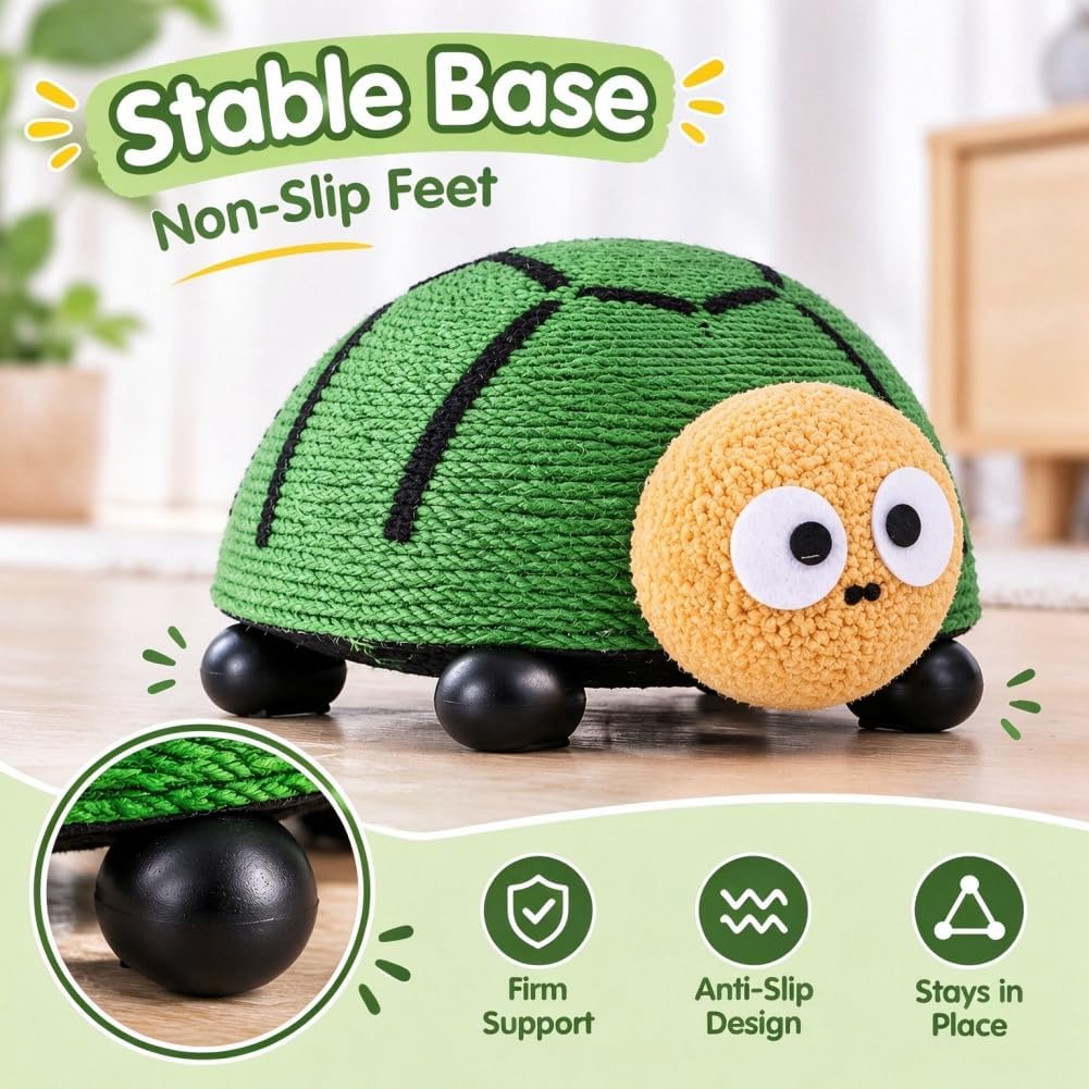 Sisal Cat Scratching Post Small Cat Scratcher for Indoor Cats，Bee