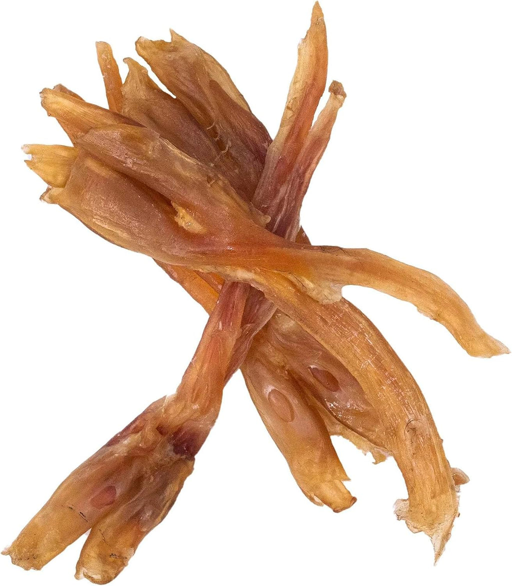 Pupford Beef Tendons for Dogs & Puppies, Teething Chew (Standard, 10 Count)